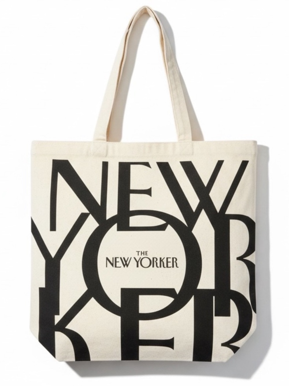 The New Yorker Classic Canvas Tote Bag